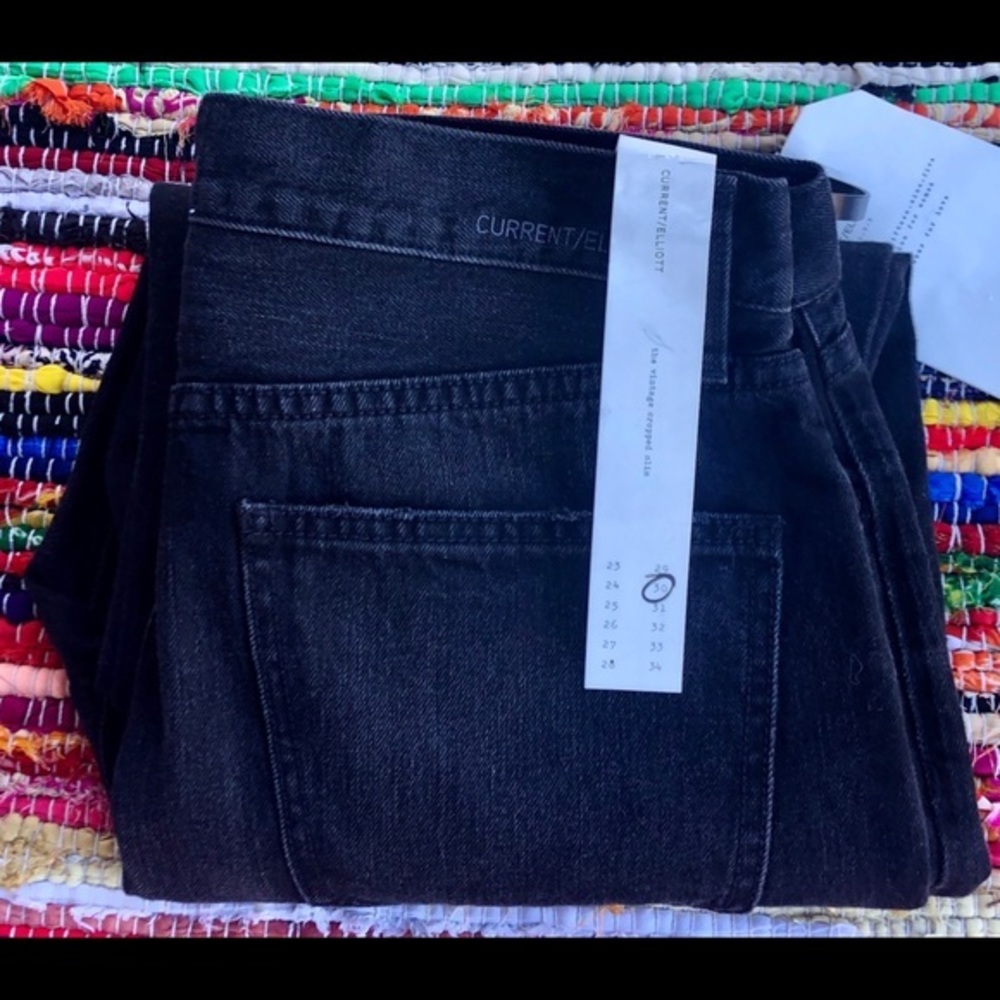 NWT Current Elliott “The Vintage cropped slim” - Picture 2 of 7